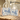 Personalized Retro French Toile De Jouy Print Jute Tote Bag with Monogram or Name Bridesmaid Birthday Gift for Women